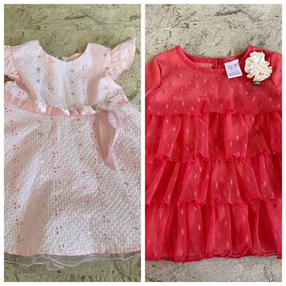 Youngland Baby Bonnie Baby Girls Dresses 12 Month